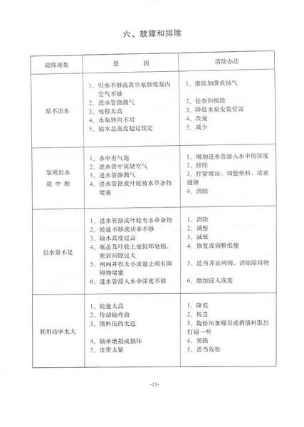 多级泵的结构说明